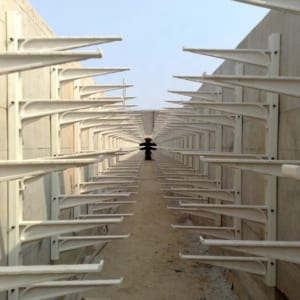 Giá đỡ cáp ngầm composite