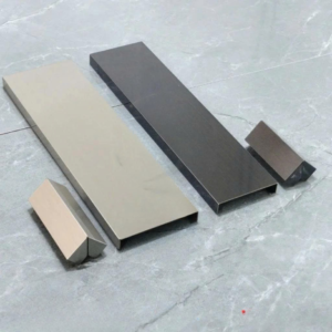 Nẹp Len Chân Tường Inox Kiểu Vuông
